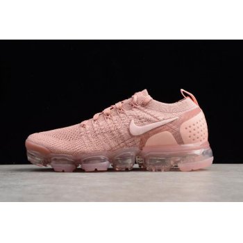 WMNS Nike Air VaporMax Flyknit 2.0 Pust Pink Storm Pink-Pink Tint 942843-600 Shoes
